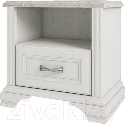 Прикроватная тумба Anrex Monako 1S (сосна винтаж/дуб анкона)