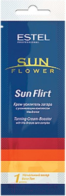 Крем для загара Estel Sunflower Sun Flirt Усилитель загара в солярии (15мл)