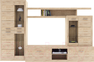 Стенка Anrex Oskar (дуб санремо)