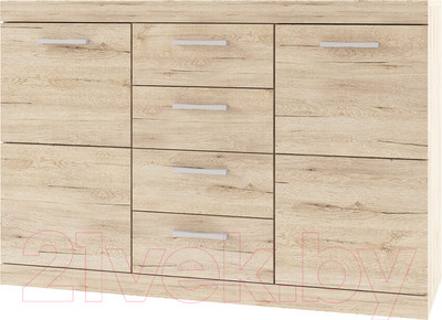 Тумба Anrex Oskar 2D4S (дуб санремо)