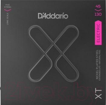 Струны для бас-гитары D'Addario XTB-45130