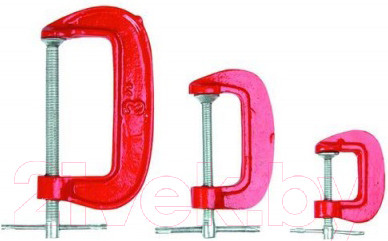 Набор струбцин TopTools A-12A375 (3шт)