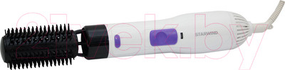 Фен-щётка StarWind SHP8502 (белый/фиолетовый)