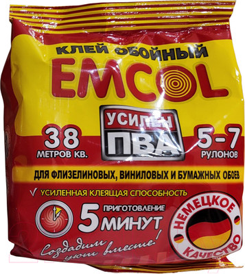 Клей для обоев Emcol Сила ПВА (200г)