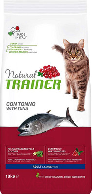Сухой корм для кошек Trainer Natural Adult Tuna (10кг)