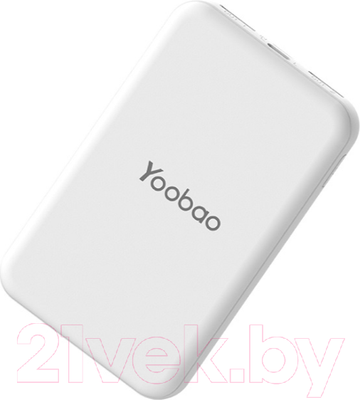 Портативное зарядное устройство Yoobao Power Bank P6w (белый)