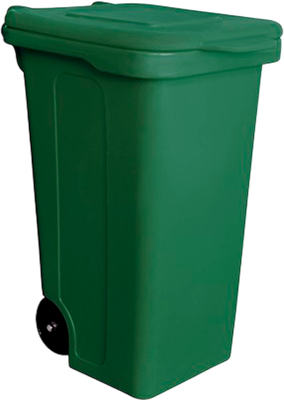 Контейнер для мусора БЗПИ 120л (зеленый)
