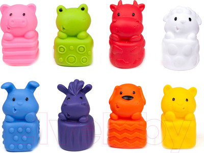 Набор игрушек для ванной Fancy Трогательные зверята / ANI8