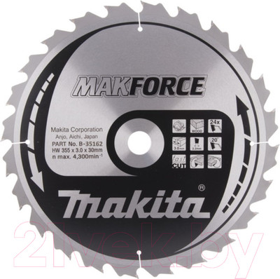 Пильный диск Makita B-35162