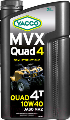 Моторное масло Yacco MVX Quad 10W40 (2л)