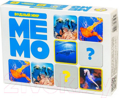 Настольная игра Десятое королевство Мемо. Водный мир / 03593