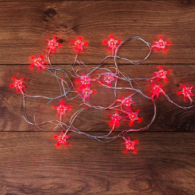 Светодиодная гирлянда Neon-Night Звездочки 303-034 (2.8м, красный)