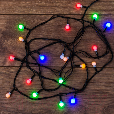 Светодиодная гирлянда Neon-Night Цветные Шарики 303-060 (2.8м, мультиколор)