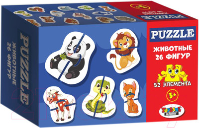 Набор пазлов Topgame Животные / 01525