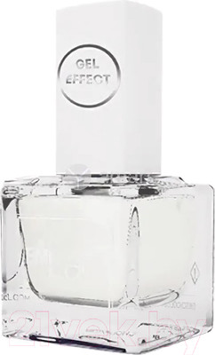 Лак для ногтей E.Mi Gel Effect №001 снежно-белый (9мл)
