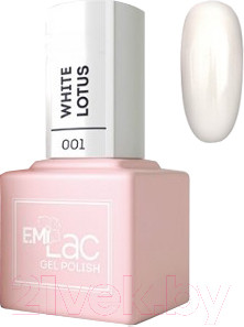 Гель-лак для ногтей E.Mi E.MiLac Белый лотос LF001 (9мл)