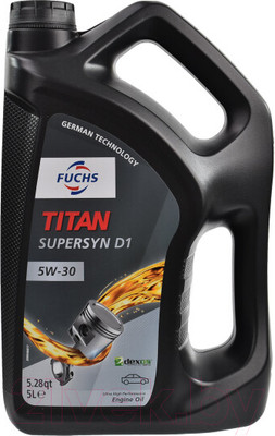 Моторное масло Fuchs Titan Supersyn D1 5W30 / 601427183 (5л)