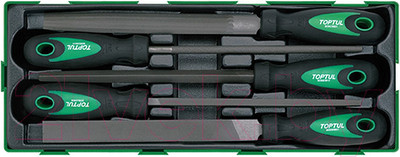 Набор напильников Toptul GTA0532