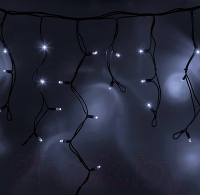 Светодиодная бахрома Neon-Night Айсикл 255-255 (5.6x0.9м, белый)