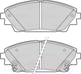 Тормозные колодки Valeo 302285