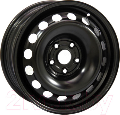 Штампованный диск Trebl X40026 16x6.5" 5x114.3мм DIA 54.1мм ET 45мм Black