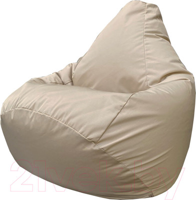 Бескаркасное кресло Flagman Груша Макси XXL Г2.7-17 (бежевый)