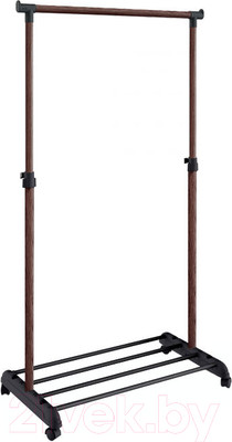 Стойка для одежды Sheffilton CH-4345 (черный/темный орех)