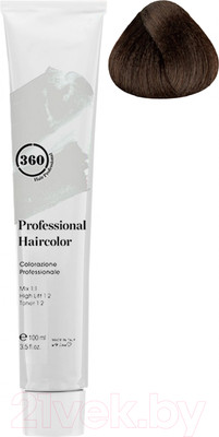 Крем-краска для волос Kaaral 360 Permanent Haircolor 5.38 (100мл)