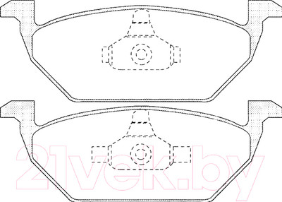 Тормозные колодки AP 05P730
