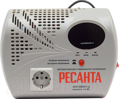 Стабилизатор напряжения Ресанта АСН-500Н/1-Ц (63/6/9)