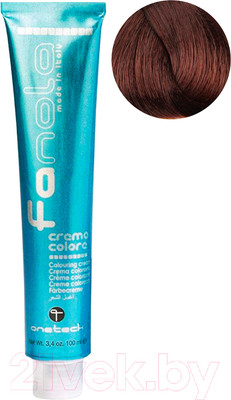 Крем-краска для волос Fanola 6.43 (100мл, темный блондин медно-золотистый)