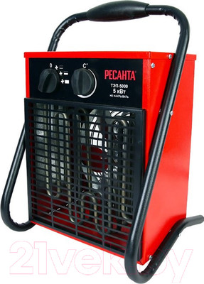 Тепловая пушка электрическая Ресанта ТЭП-5000 (67/1/3)
