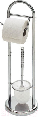Стойка для туалетной бумаги с ершиком Рыжий кот B0813 / 002670