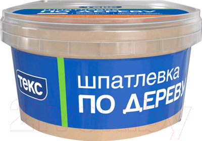 Шпатлевка готовая Текс По дереву (250г, дуб)