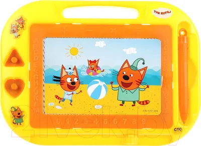 Доска для рисования Играем вместе Три кота / B1515226-3CATS