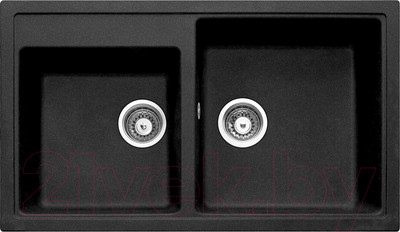 Мойка кухонная Longran Classic CLS860.500 20 (оникс)