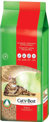 Наполнитель для туалета Cat's Best Original (40л/17.2кг)