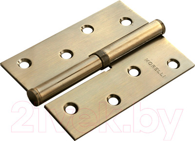 Петля дверная Morelli MSD 100x70x2.5 AB (левая)