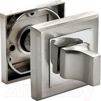 Фиксатор дверной защелки Rucetti RAP WC-S SN/CP