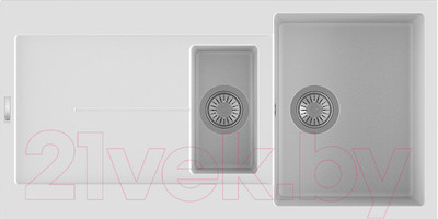 Мойка кухонная Longran Enigma ENG1000.500 15 (альпина)