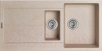 Мойка кухонная Longran Enigma ENG1000.500 15 (терра)