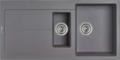 Мойка кухонная Longran Enigma ENG1000.500 15 (крома)
