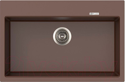 Мойка кухонная Longran Geos GES780.500 (марон)