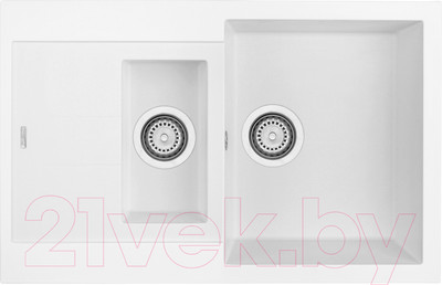 Мойка кухонная Longran Amanda AMG780.500 15 (альпина)