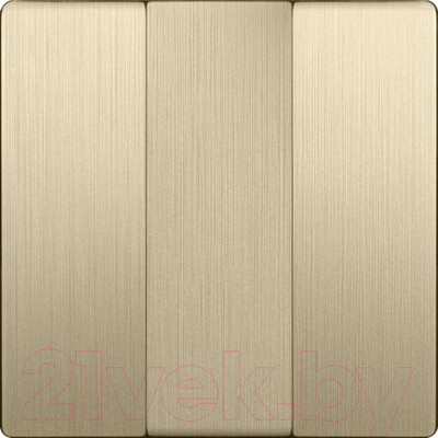 Клавиша для выключателя Werkel WL10-SW-3G-CP / a037015 (шампань рифленый)
