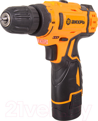 Аккумуляторная дрель-шуруповерт Вихрь ДА-12Л-2 (72/14/14)