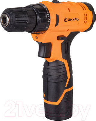 Аккумуляторная дрель-шуруповерт Вихрь ДА-12Л-2К (72/14/7)
