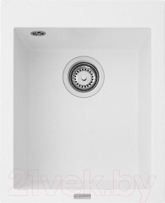 Мойка кухонная Longran Cube CUG410.500 (альпина)