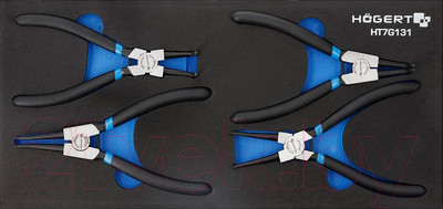 Набор губцевого инструмента Hoegert EVA HT7G131