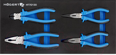 Набор губцевого инструмента Hoegert EVA HT7G130